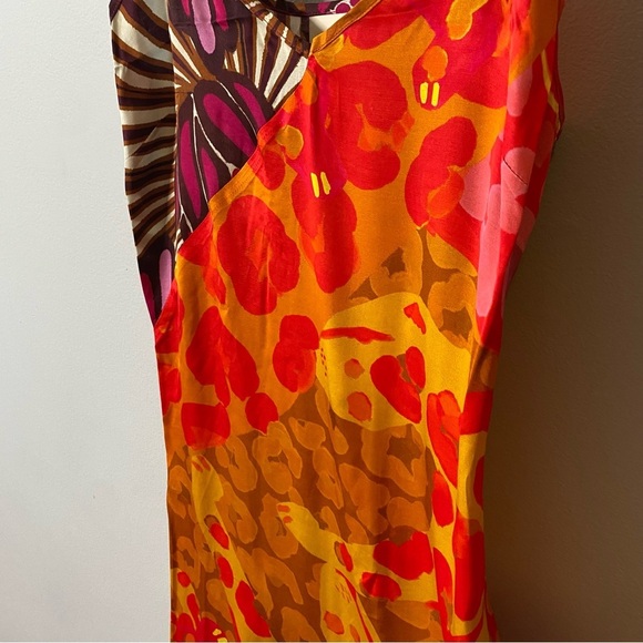 NWT FARM Rio x Anthropologie Printed Slip Dress - Picture 5 of 9